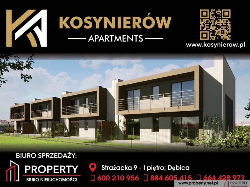 Mieszkanie, 60,25 m2, Kosynierów, Dębica - zdjęcie 1