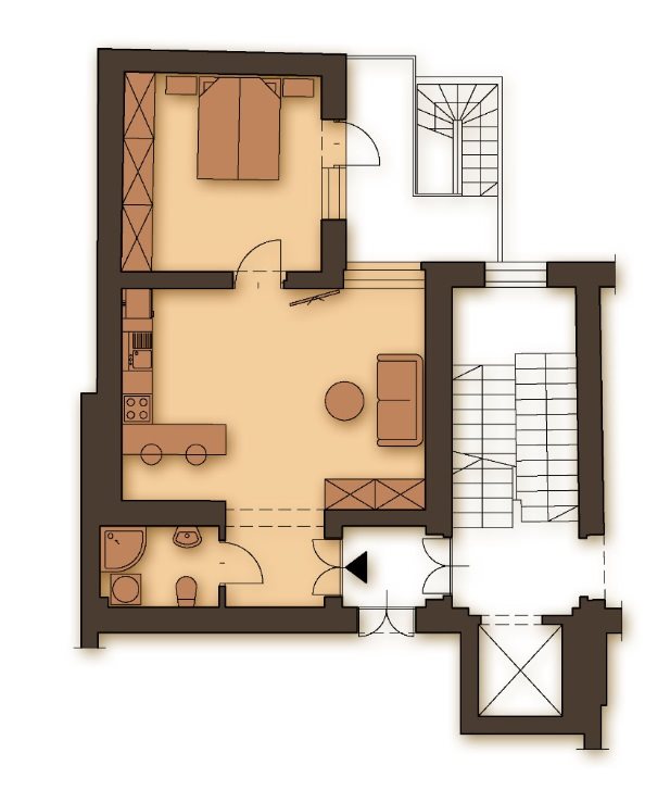 MIESZKANIE NA SPRZEDAŻ-UL.WYGODA-47,59M2 miniaturka 3