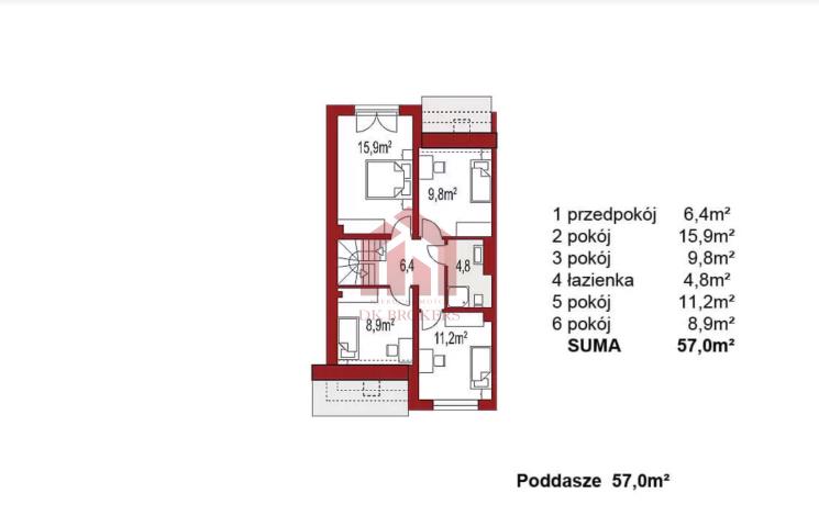 Dwa ostatnie domy na sprzedaż. Dom z garażem miniaturka 11