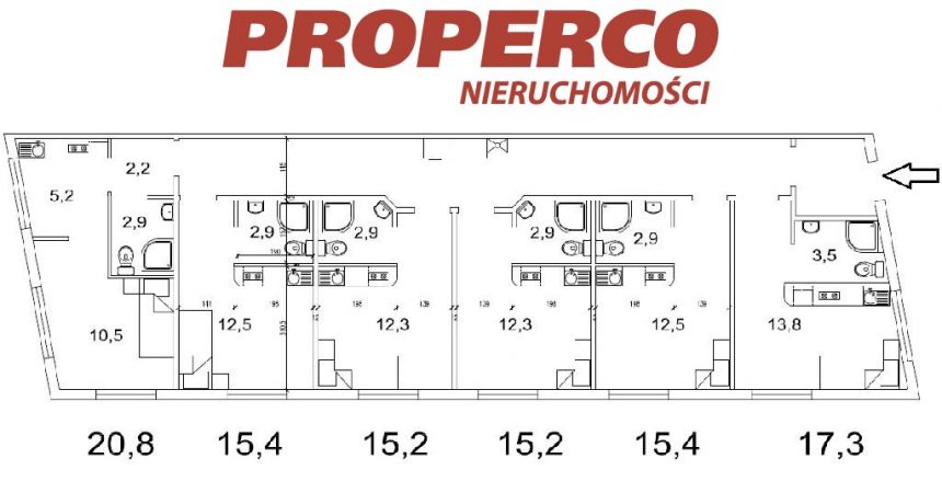 Lokal, 129,2 m2, ul. Zagnańska miniaturka 5