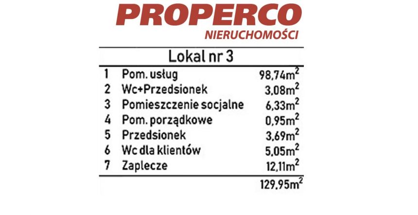 Nowy lokal 122m2 usługi handel biuro Plaza Tower miniaturka 3