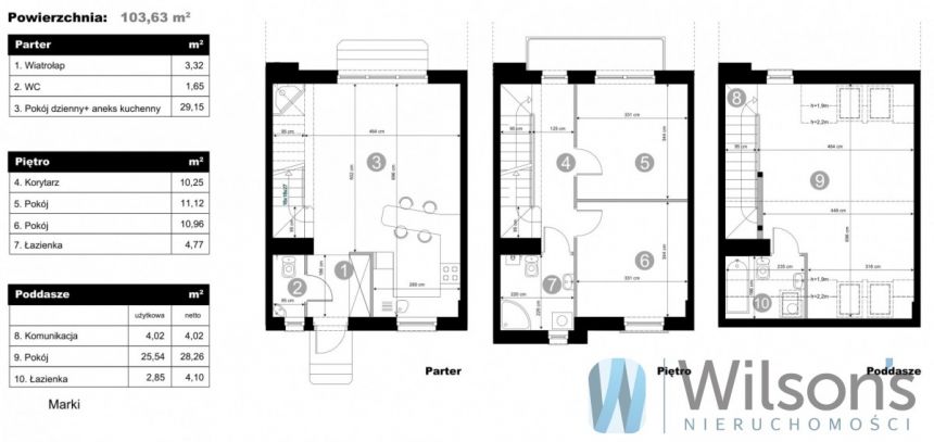 Marki, 949 000 zł, 107.6 m2, segment środkowy miniaturka 3