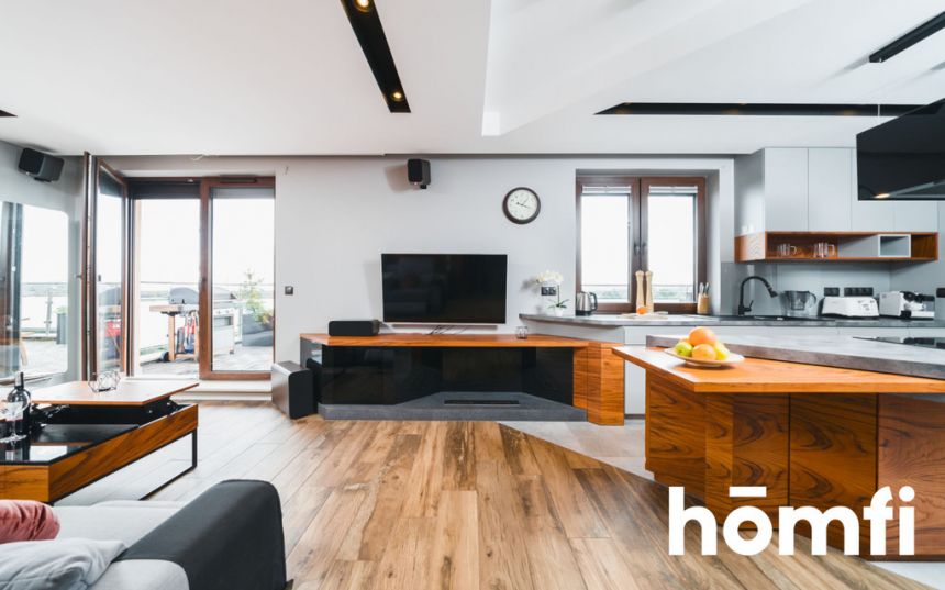 Komfortwy apartament 4-pok. z tarasem przy Wiśle - zdjęcie 1