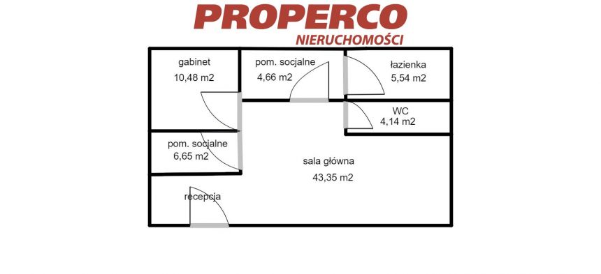 Lokal, 74m2, Promenada Solna, parter, front miniaturka 15