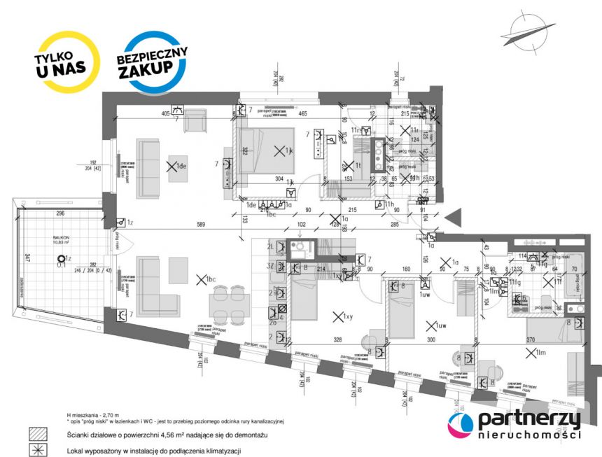 Gdańsk Śródmieście, 2 100 000 zł, 117.1 m2, z parkingiem podziemnym miniaturka 18