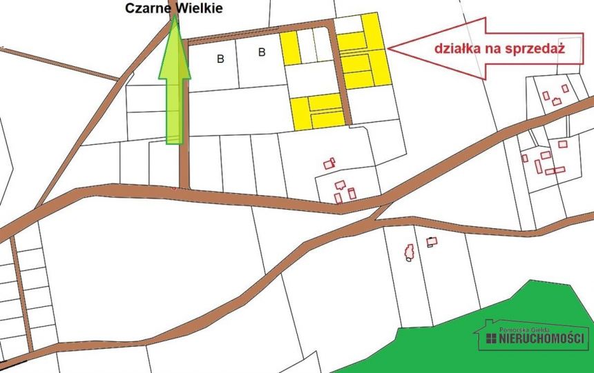 DZIAŁKA W OKOLICY JEZIORA KOMORZE. miniaturka 6