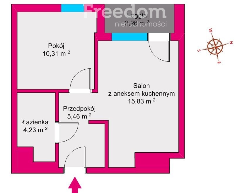 Nowe mieszkanie Słocina, Rzeszów miniaturka 9