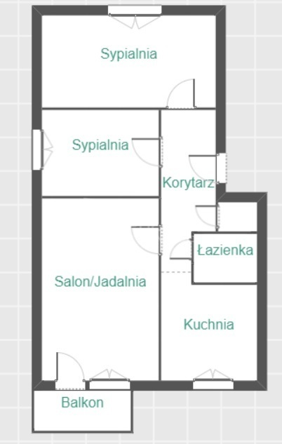 Ul. Tysiąclecia. 3-pokojowe mieszkanie. miniaturka 4