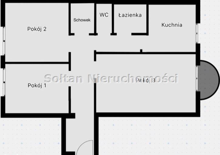 Warszawa Dolny Mokotów, 1 099 000 zł, 63.13 m2, M3 miniaturka 9