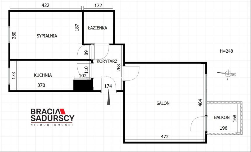 Kraków Rżąka, 668 000 zł, 49.5 m2, stan bardzo dobry miniaturka 3