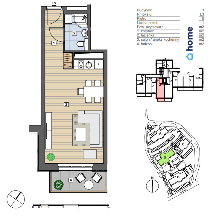 Apartament basen, las, góry miniaturka 3