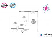 Gdańsk Piecki-Migowo, 850 000 zł, 65.5 m2, parter miniaturka 10