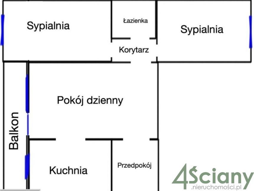 Warszawa Ochota, 705 000 zł, 46.3 m2, z balkonem miniaturka 12