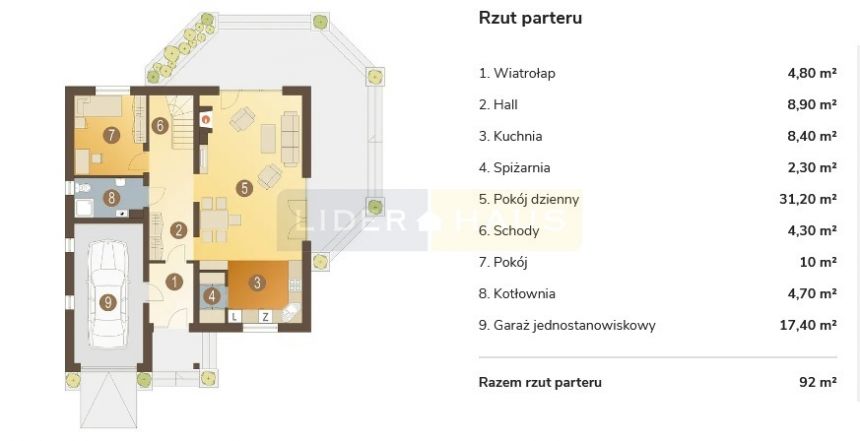 GOTOWY DOM W CENTRUM NOWEGO DWORU MAZOWIECKIEGO miniaturka 4