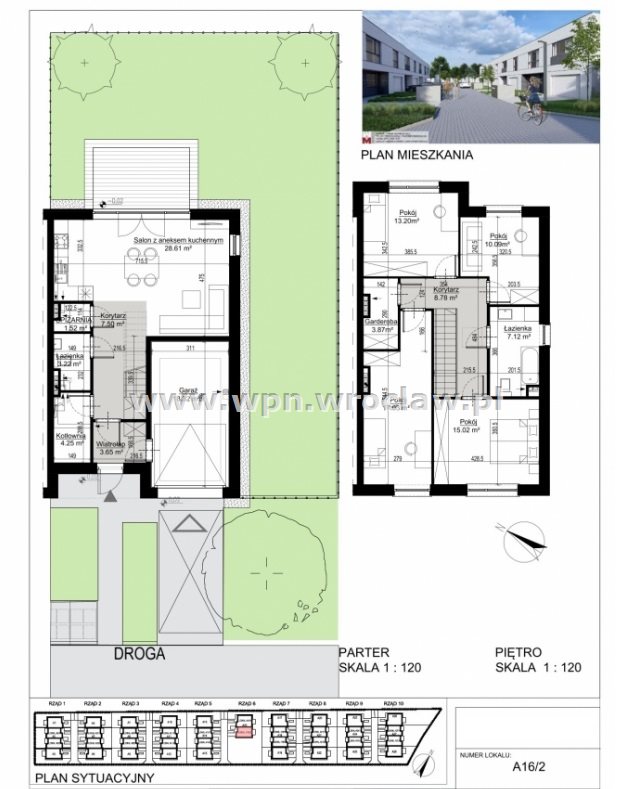 Skrajny szereg 142m wysoki standard cicha okolica miniaturka 9