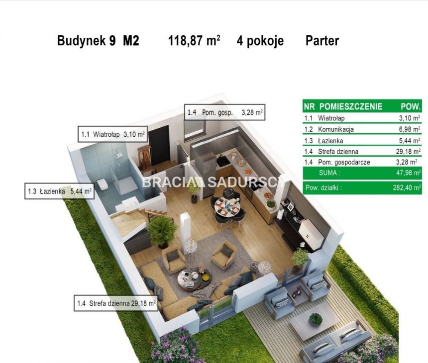 BALICE - NOWOCZESNE OSIEDLE  W ZIELONEJ OKOLICY miniaturka 33