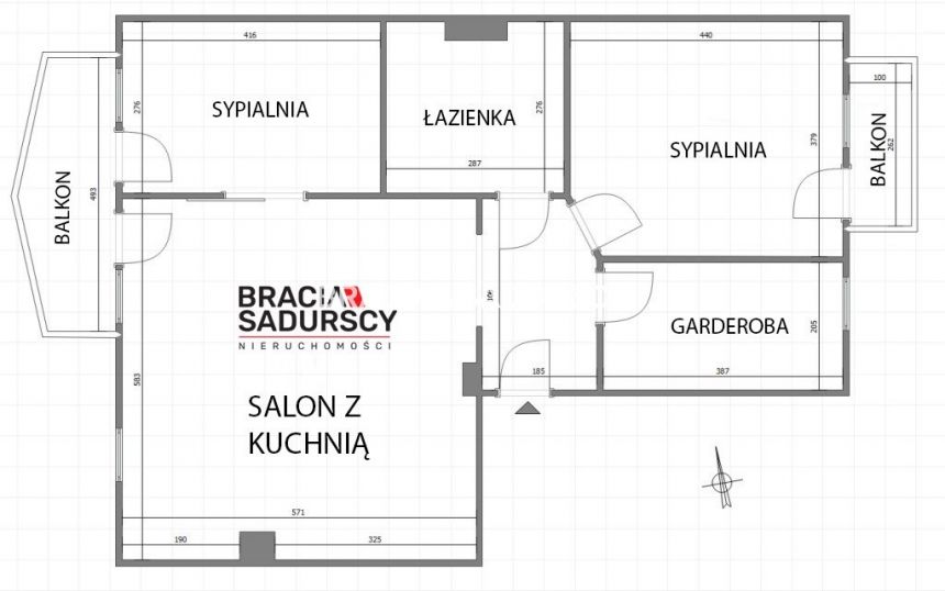 3-pok mieszkanie na Woli Justowskiej/garaz/2balkon miniaturka 28