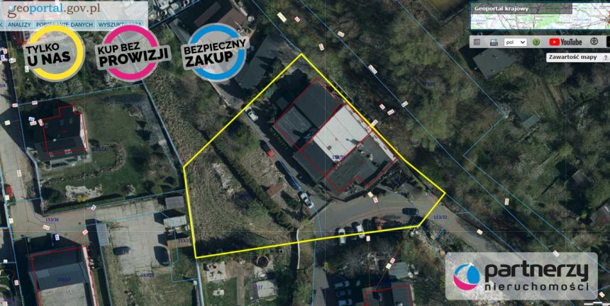 Gdańsk Siedlce, 9 500 000 zł, 24.7 ar, droga dojazdowa utwardzona - zdjęcie 1