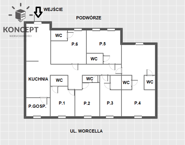 Wrocław, 1 900 000 zł, 148.5 m2, pietro 2, 4 miniaturka 19