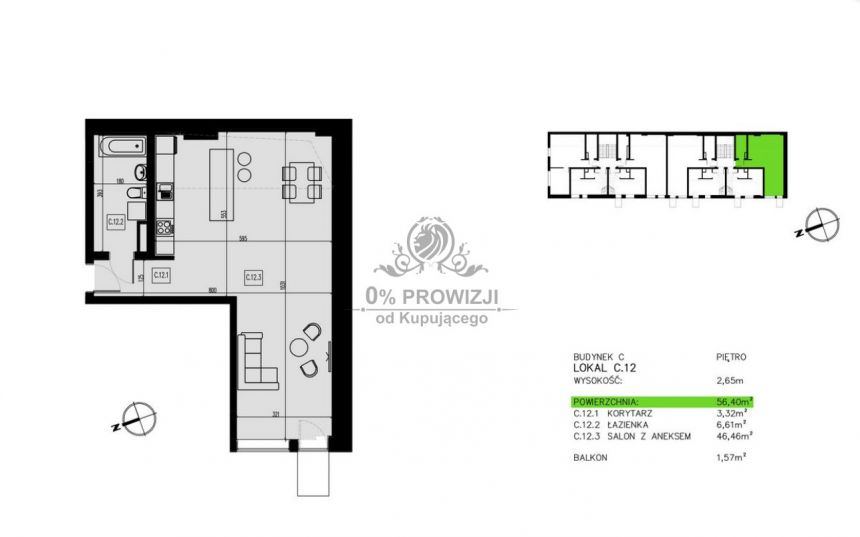 Piękny apartament na Krzykach/Wojszyce miniaturka 10