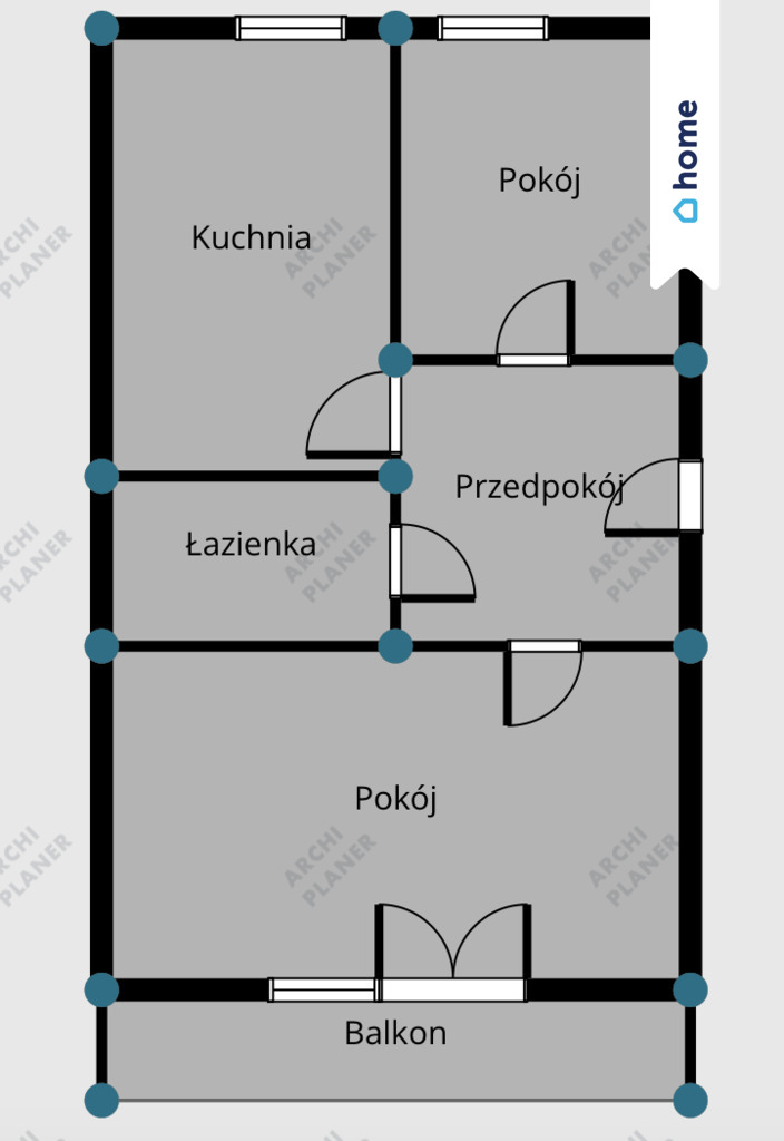 2 pok. mieszkanie na Osiedlu Kalinowym miniaturka 15