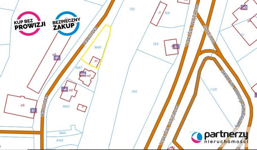 Gdańsk Orunia, 390 000 zł, 3.41 ar, przyłącze prądu miniaturka 2