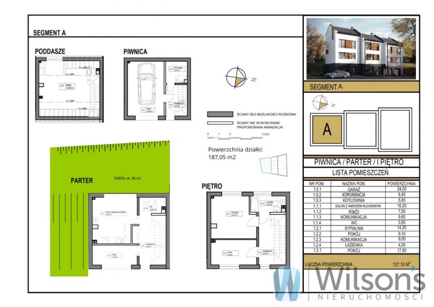 Gdańsk Siedlce, 1 490 000 zł, 127.1 m2, z cegły miniaturka 7