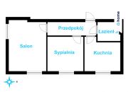 Komfortowe 2-pokojowe mieszkanie po remoncie miniaturka 8