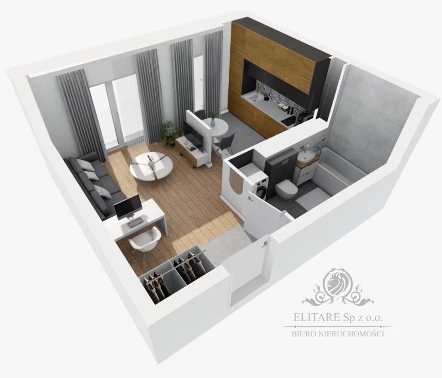 Mieszkanie 26,78m2 ,1 pok. w Centrum Wrocławia/obok Dworca Głównego miniaturka 7