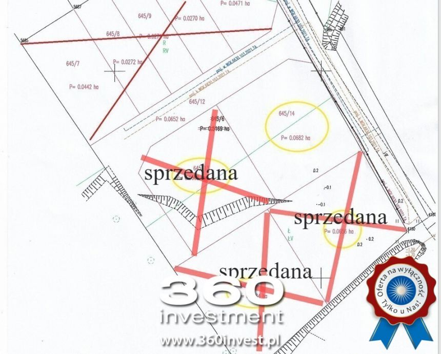 Stepnica ul. Łąkowa działki od 682m3 do 1037m2 miniaturka 2