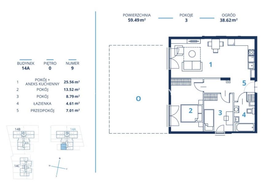 Gotowa inwestycja - metraże od 39 m2, Kraków miniaturka 9