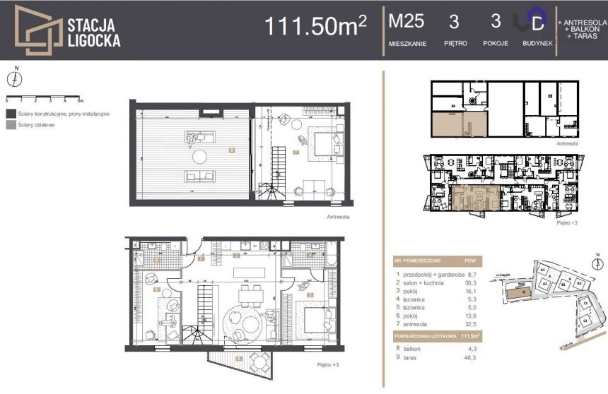 NOWE MIESZKANIA 2 POKOJE. BALKON, TARAS 48,3m2 miniaturka 2