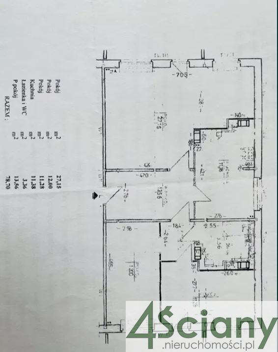 Warszawa Dolny Mokotów, 1 400 000 zł, 79 m2, oddzielna kuchnia miniaturka 2