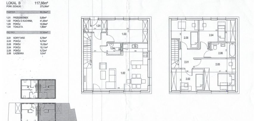 Dom w zabudowie bliźniaczej/ogród/Iwiny/cicha i zielona okolica miniaturka 9