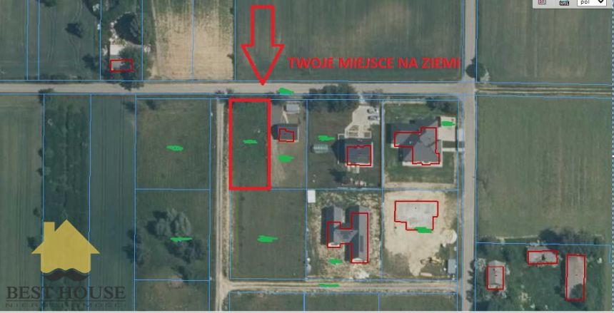Działka budowlana z pozwoleniem na budowę Jastków miniaturka 4