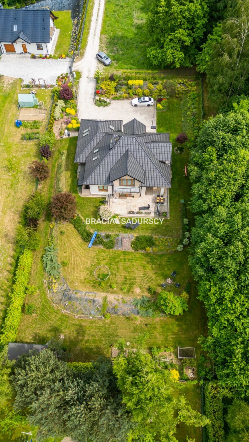 Duża działka 17,8 ar, las, widok, 8 km od Krakowa miniaturka 41