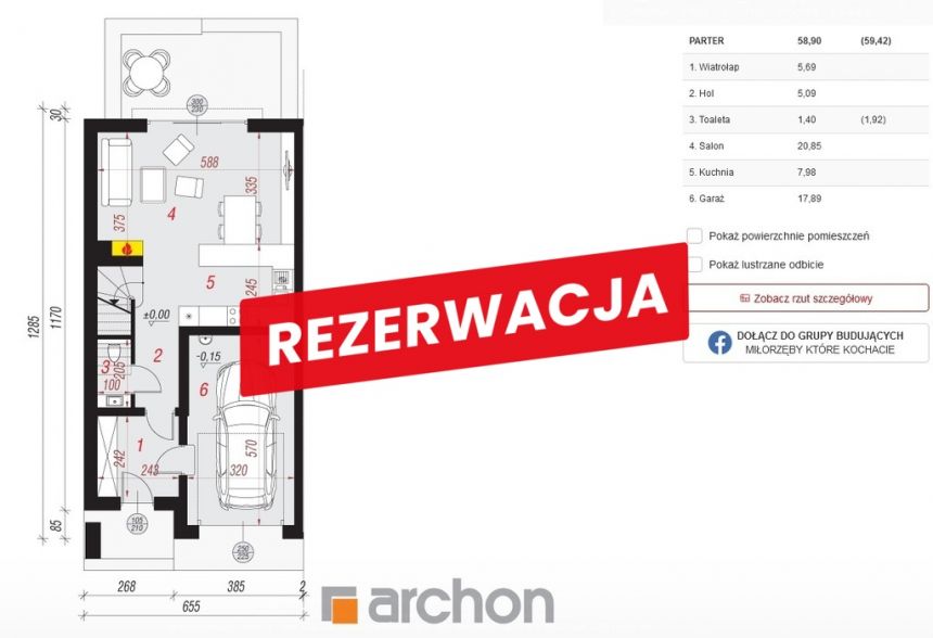 Komfortowy dom z garażem i dużą działką !!! miniaturka 4