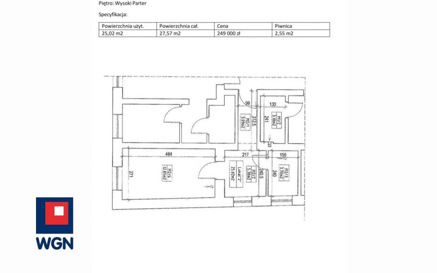 Bydgoszcz, 249 000 zł, 27.57 m2, po remoncie miniaturka 5