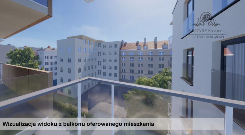 PROMOCJA!Mieszkanie 27,49m2 ,1 pok z balkonem 3,15m2. w Centrum Wrocławia miniaturka 10