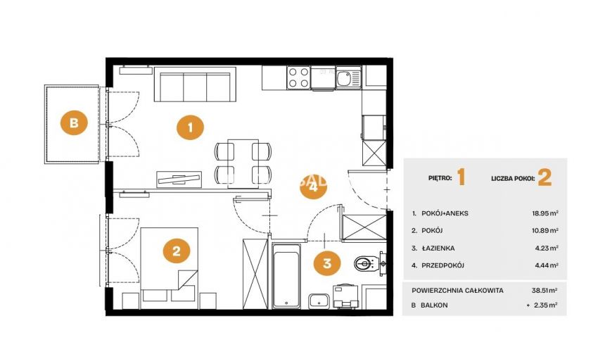 Nowe osiedle mieszkaniowe Bronowice miniaturka 3