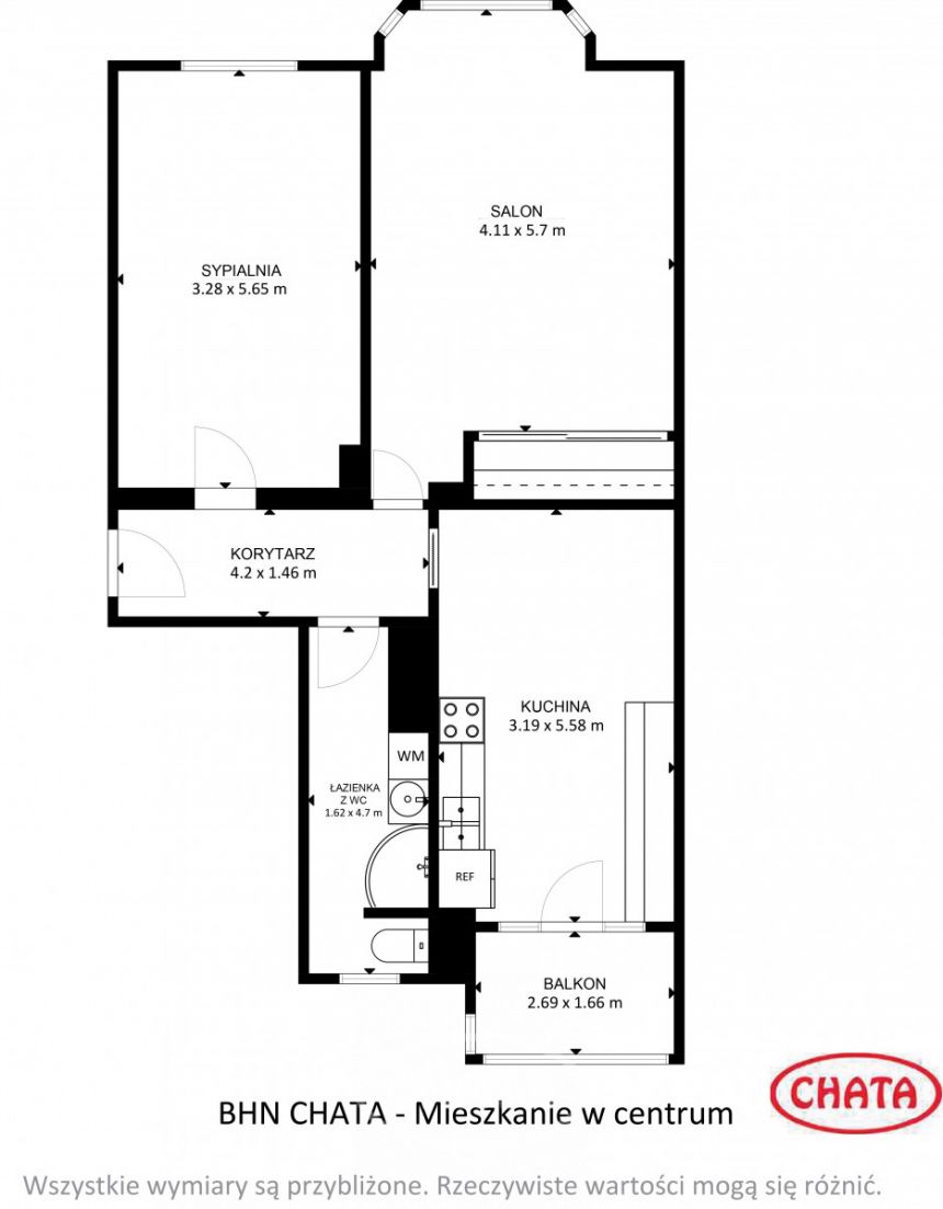 Wrocław Krzyki, 690 000 zł, 75 m2, z garażem miniaturka 20