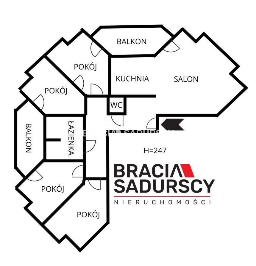 4/5 pok Apartament 120 m2 dwa balkony Olsza! miniaturka 28