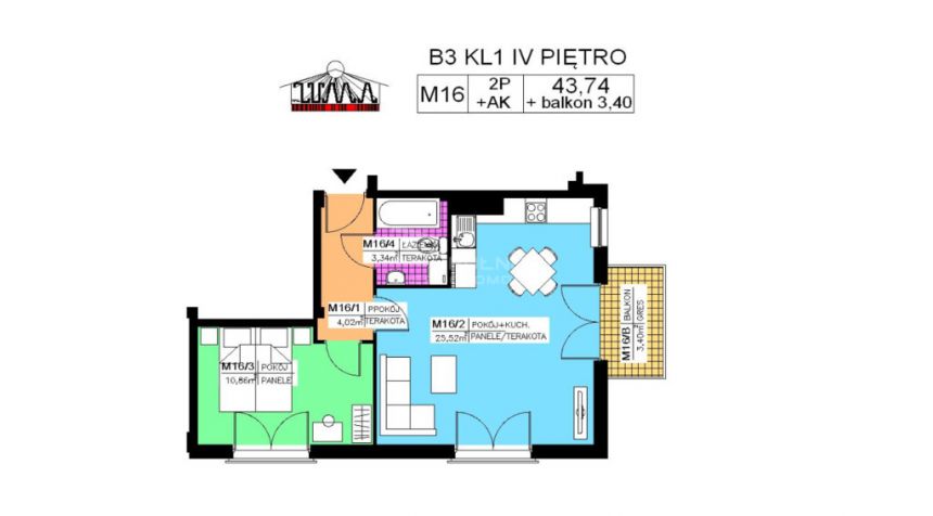 Przy Oś Świętokrzyskim Nowe Deweloperskie od 25 m2 miniaturka 1