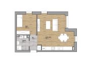 Trzcianka, 359 000 zł, 46.23 m2, w bloku miniaturka 2