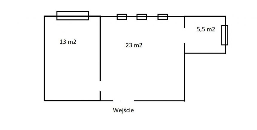 Lokal 3 pomieszczenie, KSM około 43,7 m2 miniaturka 5