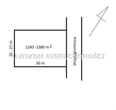 Radziwiłłów, 126 700 zł, 12.67 ar, woda w drodze