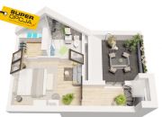 Kraków Wola Duchacka, 1 243 200 zł, 88.8 m2, pietro 1/2 miniaturka 4