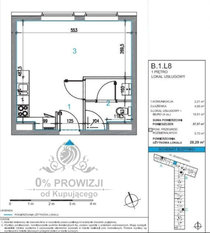 Kawalerka/pod wynajem/dla studenta/Gaj/pod klucz/z podpisaną umową najmu 2400 miniaturka 19