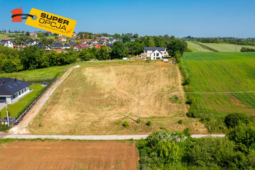 Kraków Łuczanowice, 2 914 000 zł, 72.85 ar, droga dojazdowa utwardzona miniaturka 12