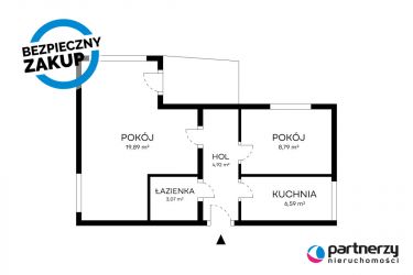 Gdańsk Śródmieście, 499 000 zł, 44 m2, z balkonem